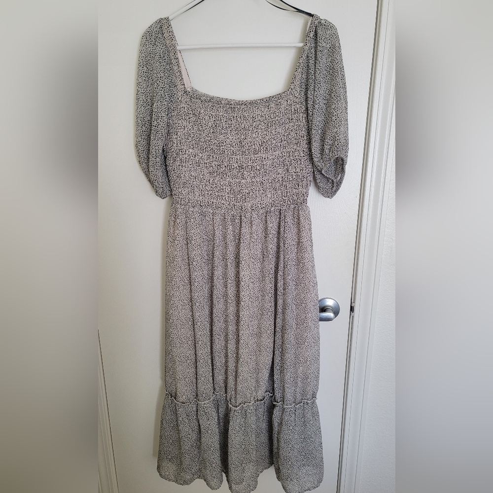 Sienna Sky Faux Midi Dress